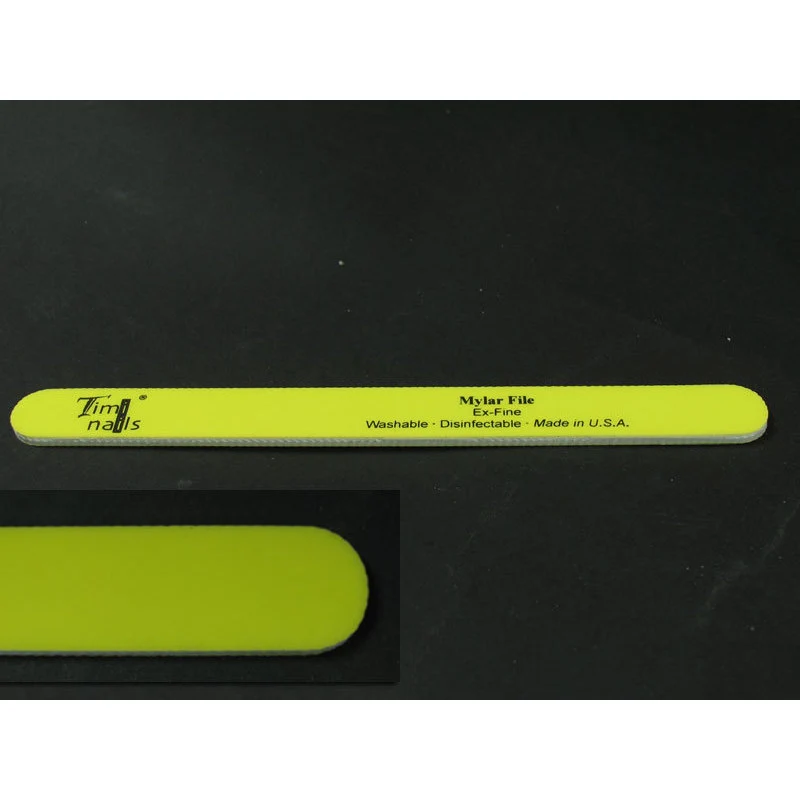 Timi Nails lima dritta Mylar extra-fine gialla #400 grit
