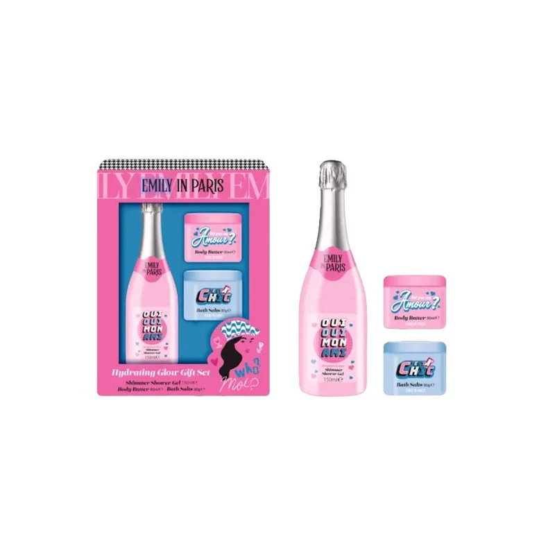 Emily in Paris Hydrating Glow Set