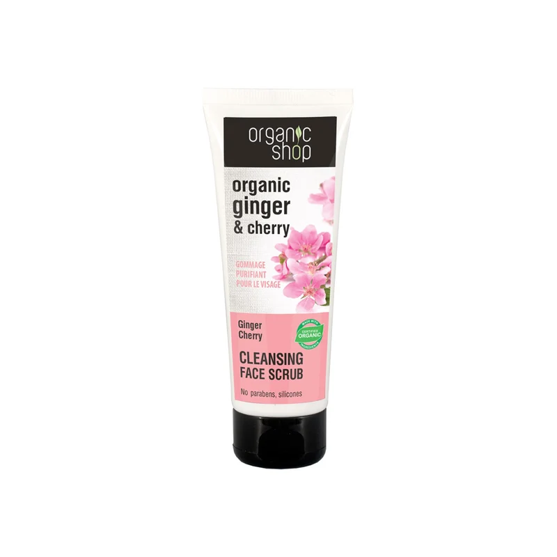 Scrub-detergente viso Ciliegia & Zenzero