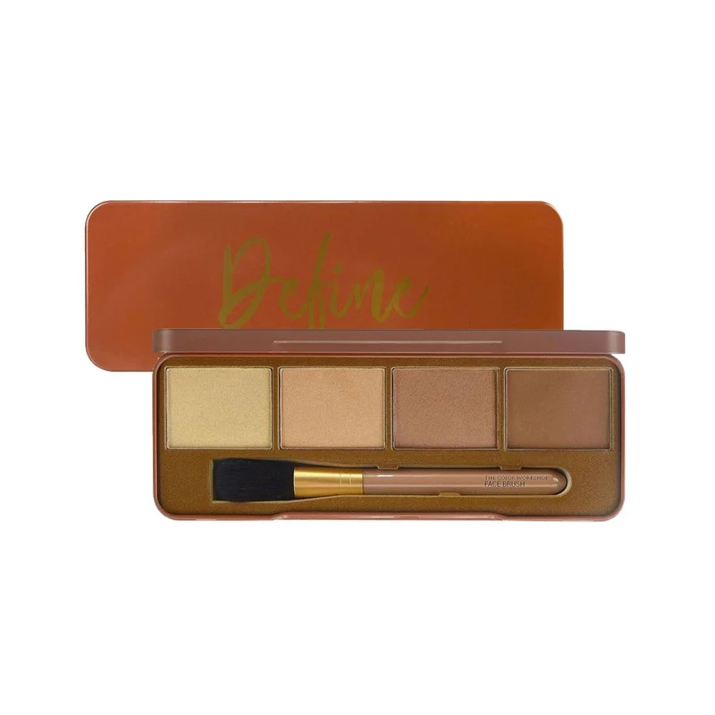 The Color Workshop Define Palette Illuminanti e bronzer Cofanetto Regalo