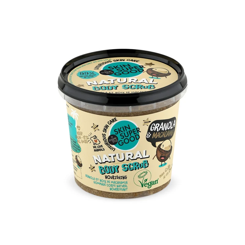 Granola & Macadamia Nut Scrub corpo