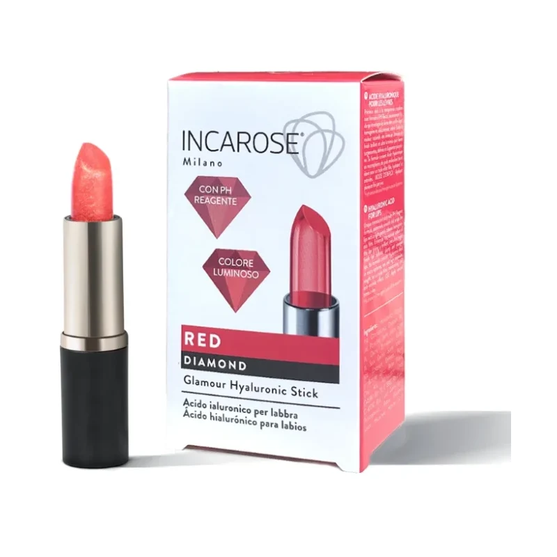 Red Diamonds Stick Labbra Extra Pure Hyaluronic Incarose 4 ml