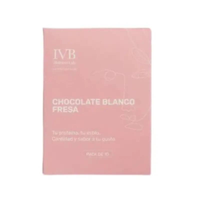 Ivb Wellness Lab Go&Start Line Sticks White Chocolate-Strawberry Flavour, 10 sticks