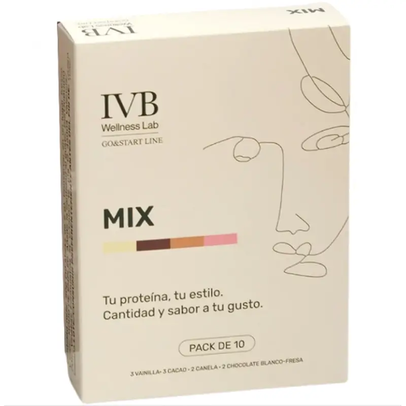 Ivb Wellness Lab Go&Start Line Sticks Flavour Mix, 10 sticks