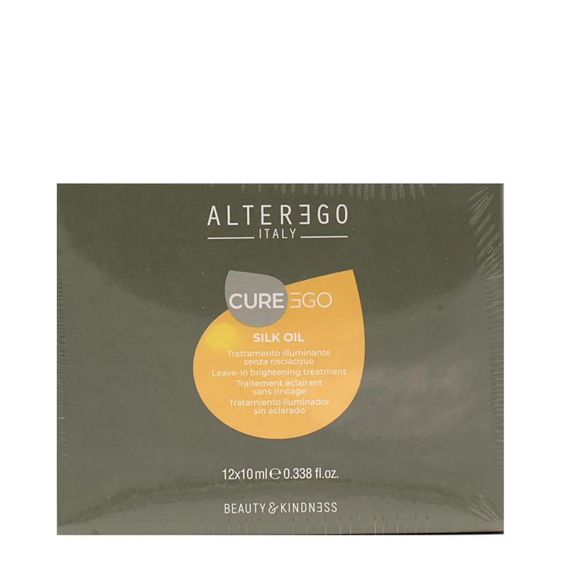 Alterego CuerEgo Silk Oil Illuminating Lotion 12x10ml - trattamento illuminante senza risciacquo