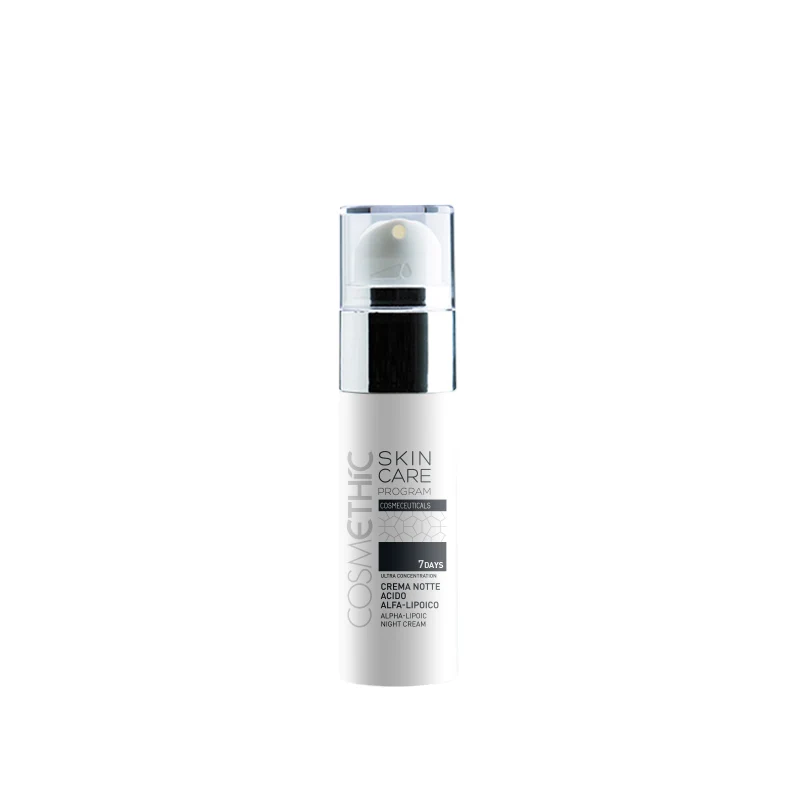 Crema Notte Acido Alfa-Lipoico 7 days Skin Care Program Cosmethic 30 ml