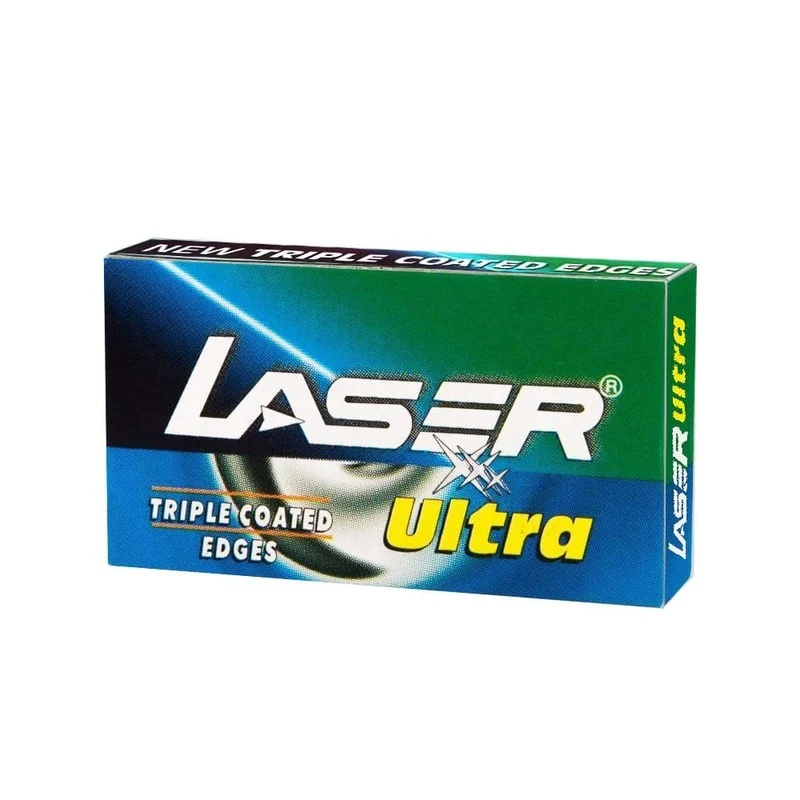 Lamette da Barba Double Edge Laser Ultra 1Pc 5 Lame