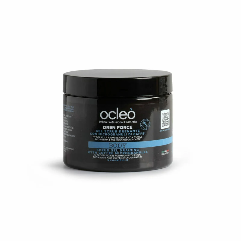 Gel Scrub Drenante Microgranuli Caffe Dren Force Ocleo 500 ml