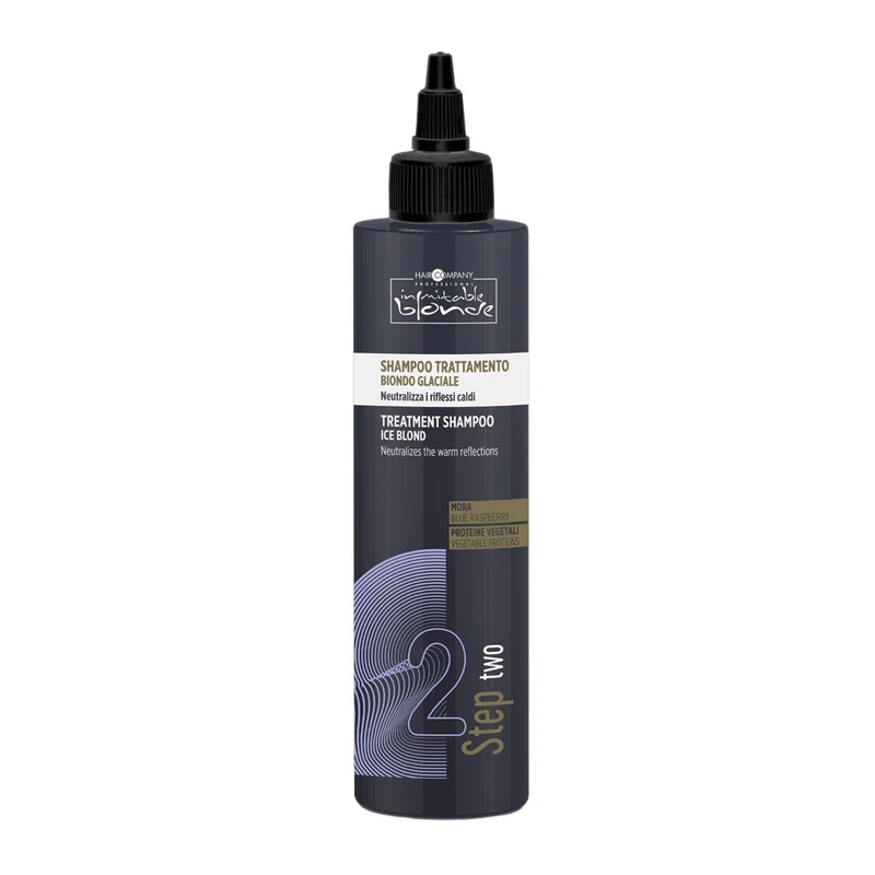 Hair Company Inimitable Blonde Treatment Shampoo Ice Blonde 250ml - shampoo trattamento biondo glaciale