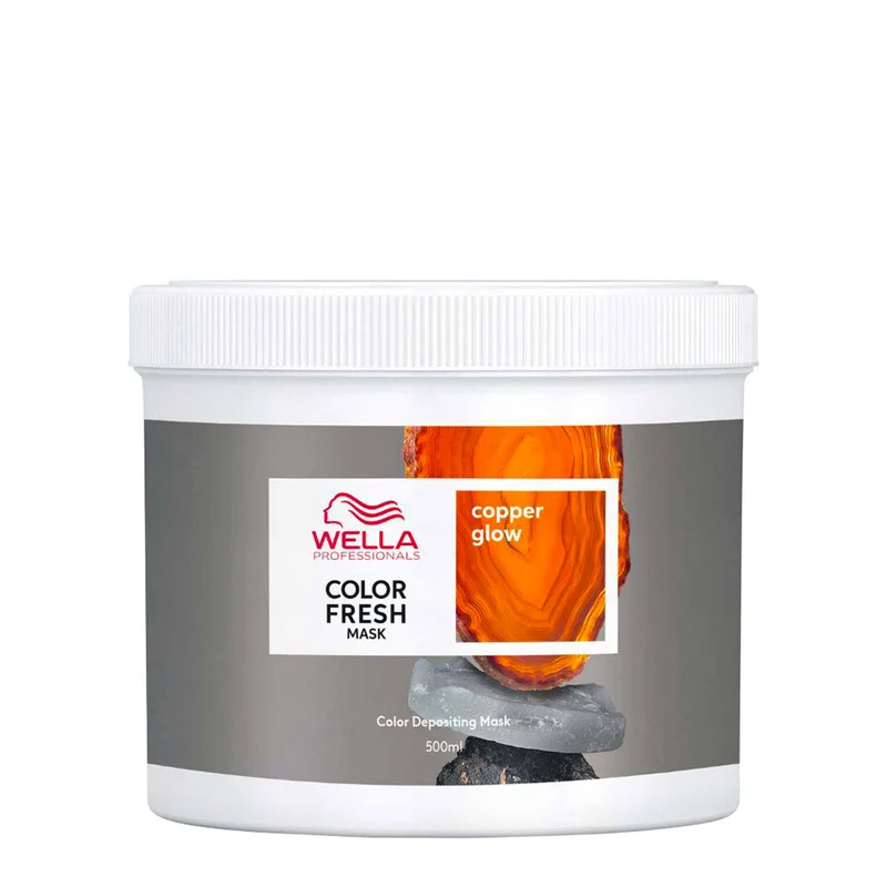 Wella Color Fresh Copper Glow 500 ml - maschera colorata