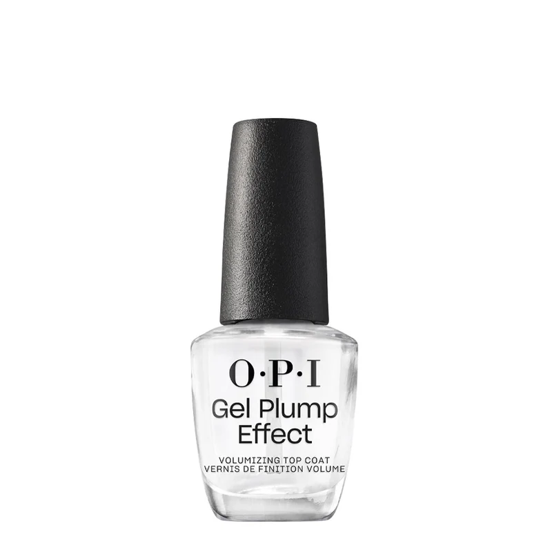 OPI Nail Laquer Gel Plump Effect Top Coat 15ml - top coat volumizzante