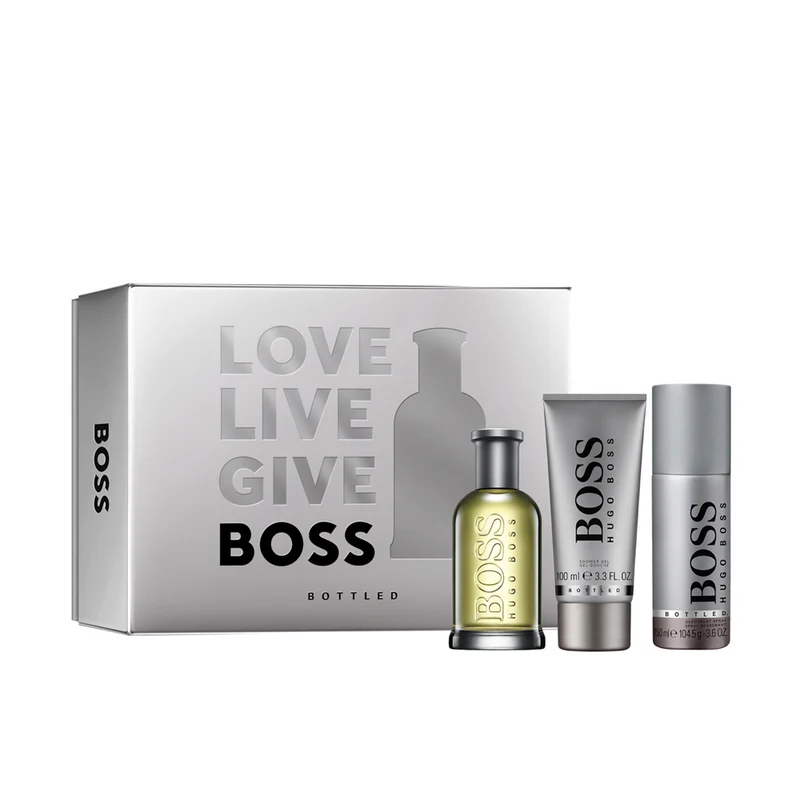 Boss Bottled Cofanetto regalo con docciaschiuma e deodorante
