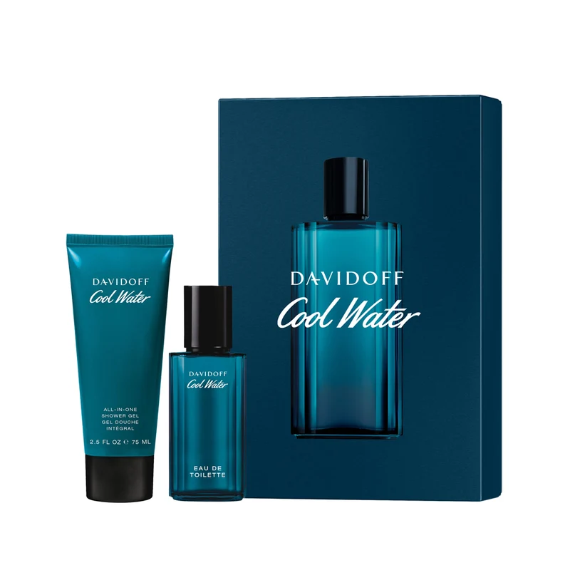 Cool Water Eau de toilette Cofanetto regalo con docciaschiuma