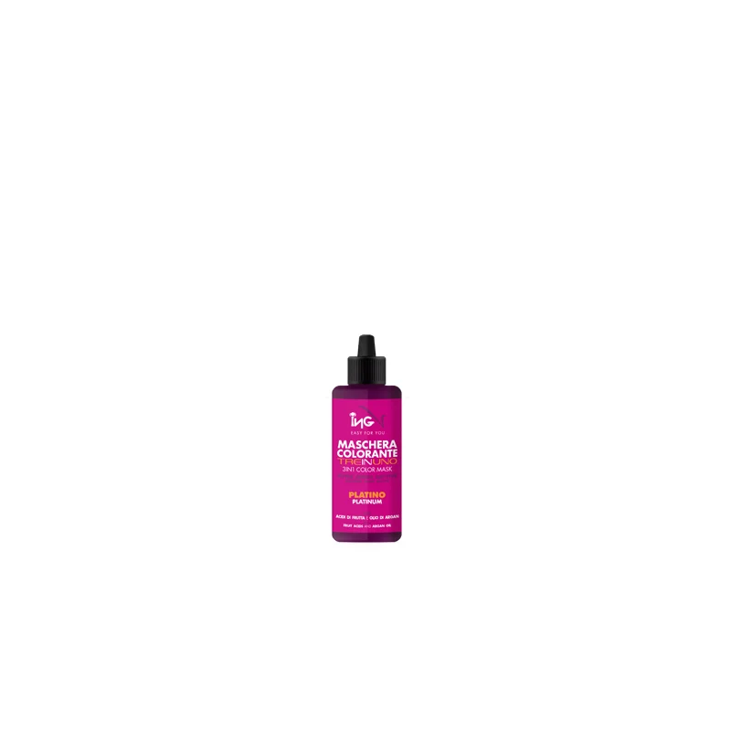 Maschera Colorante 3 in 1 Platino 100 ml