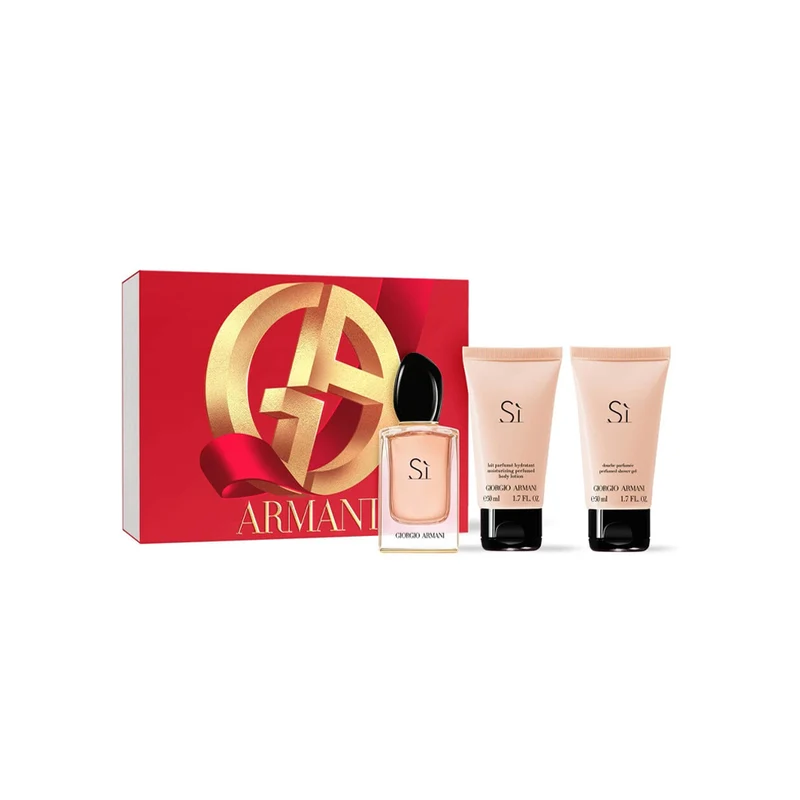 Armani Si Eau de parfum Cofanetto regalo con bagnoschiuma e crema corpo
