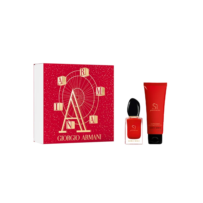 Armani Si Passione Cofanetto regalo con latte corpo