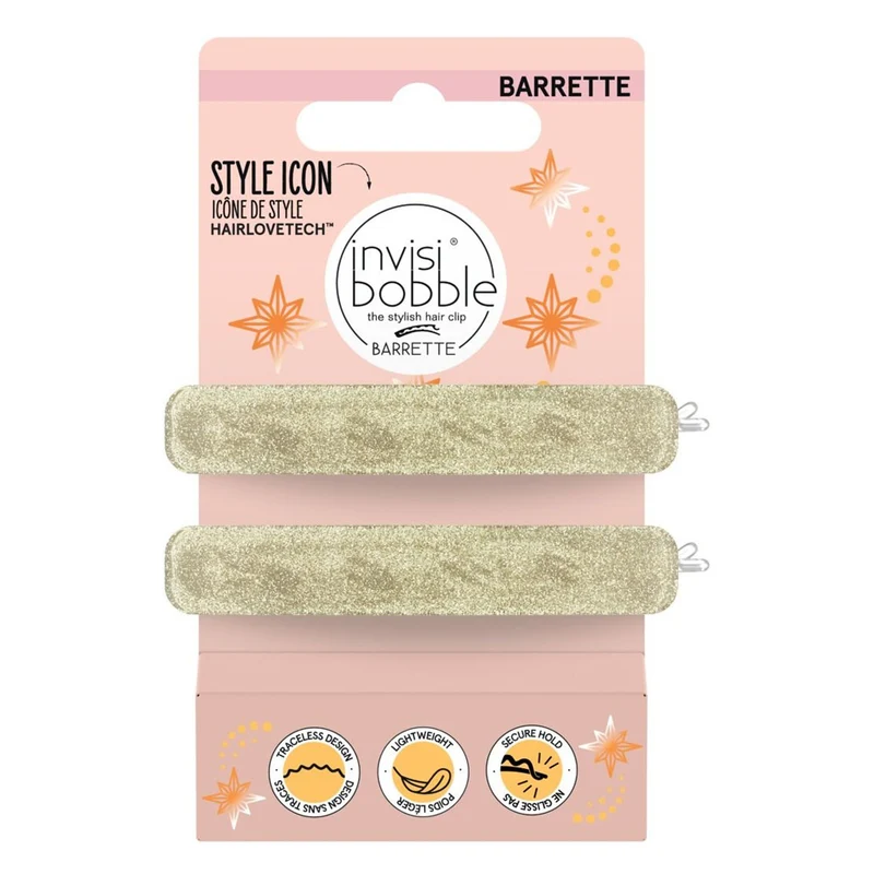Invisibobble Barrette Glitterally 2pz - fermagli