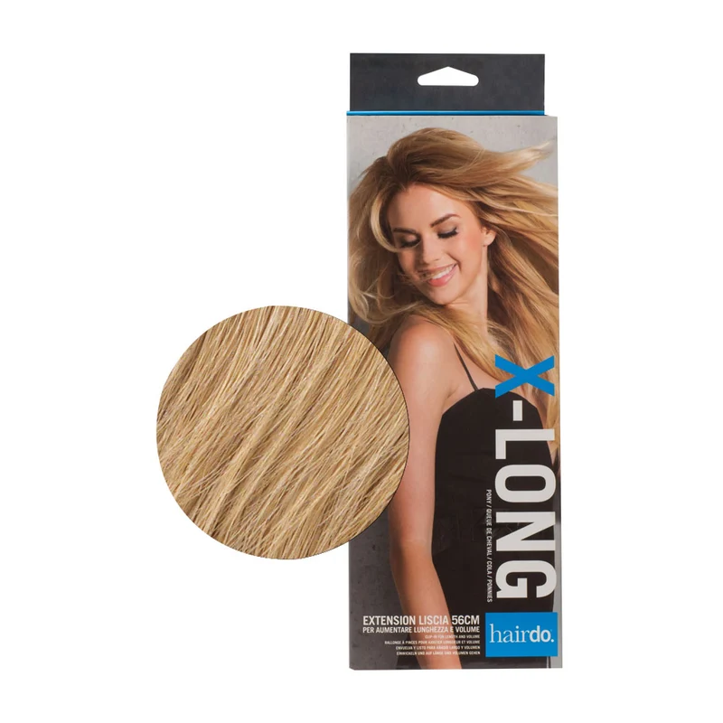 Hairdo Extension Liscia R25 Biondo Medio Dorato 56cm - extension liscia