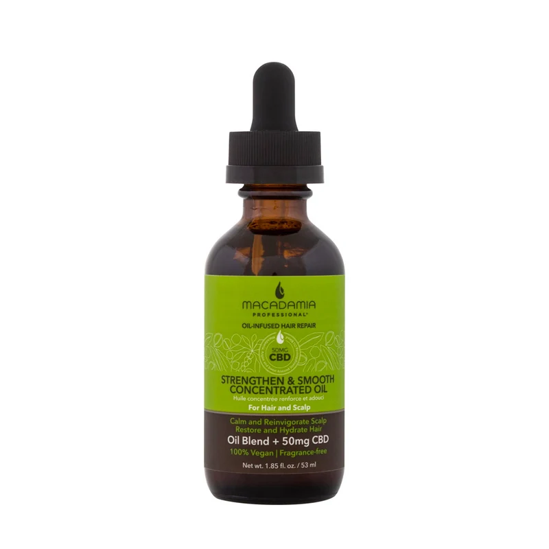 Macadamia Strengthen & Smooth Concentrated Oil 53ml - olio multibenefico per cute e capelli