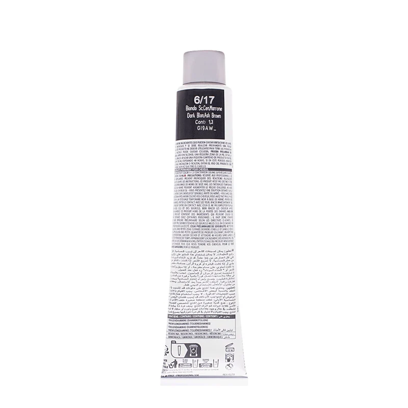 Alterego Technofruit Color 6/17 Biondo Scuro Cenere Marrone 100ml - colorazione permanente
