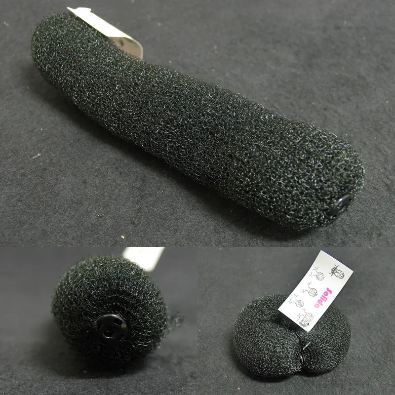 Ripieno per acconciatura corto nero 18 cm 100964