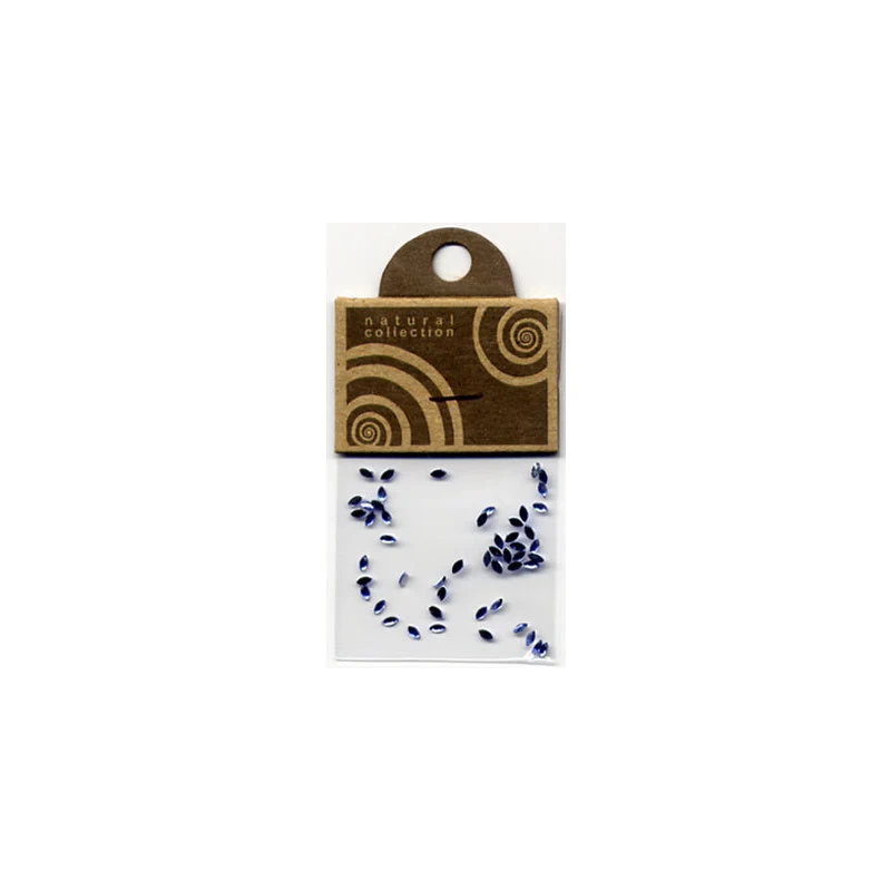 Natural Collection Brillantino unghie chicchi azzurro