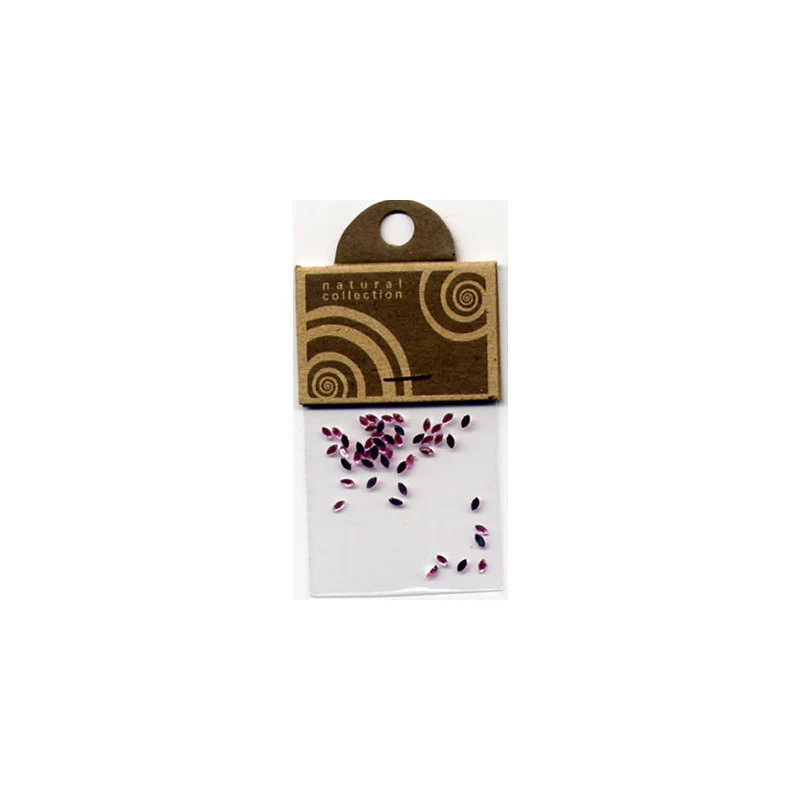 Natural Collection Brillantino unghie chicchi rosa antico