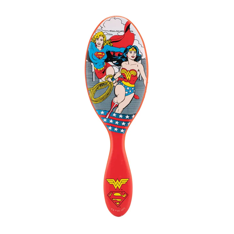 Wetbrush Pro Detangler Disney DC Comics Supergirl and Wonderwomen - spazzola scioglinodi
