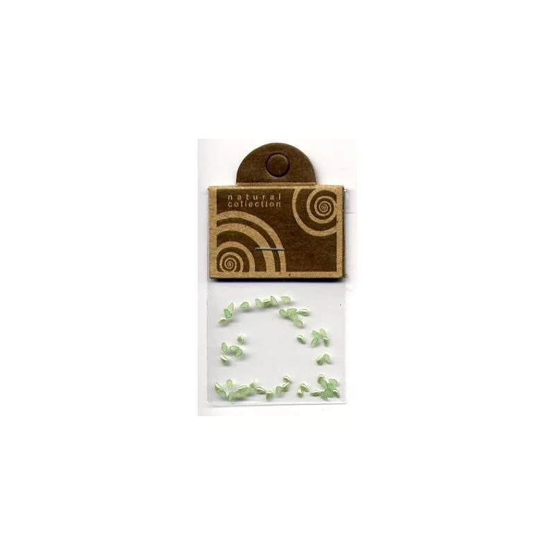 Natural Collection gocce bombate verde chiaro