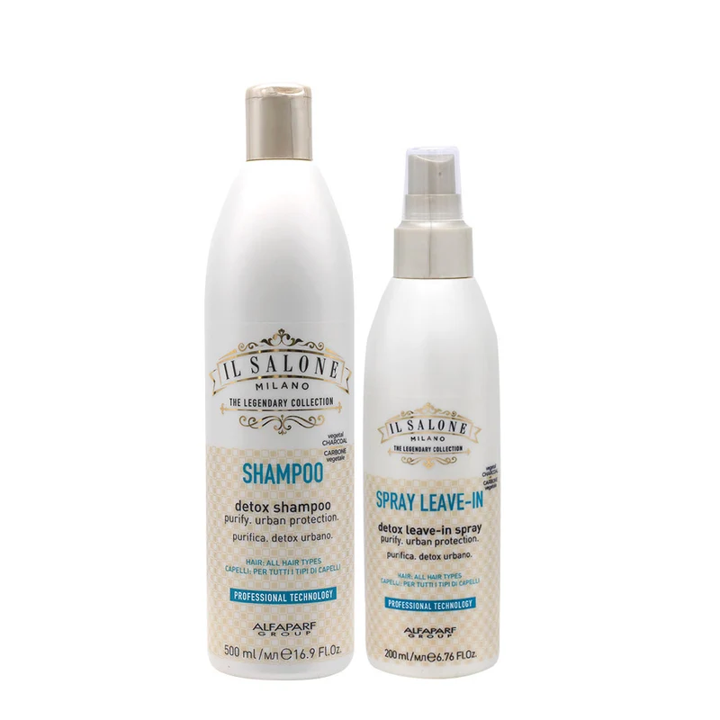Alfaparf Milano Il Salone Detox Shampoo 500ml Leave In Spray 200ml