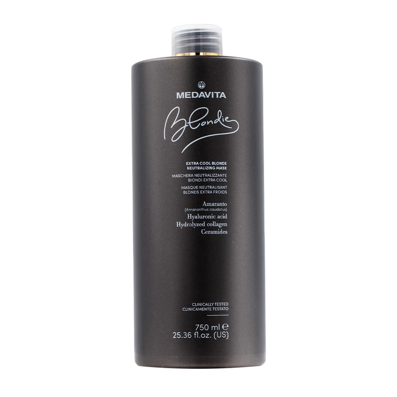 Medavita Extra Cool Blonde Neutralizing Mask 750ml - maschera neutralizzante capelli biondi