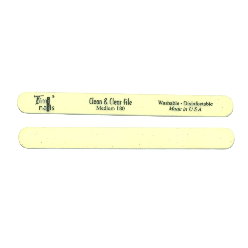 Timi Nails lima dritta Clean & Clear File medium #180 grit