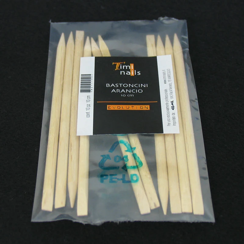 Bastoncini Arancio Timi Nails 10 cm conf. 10 pezzi