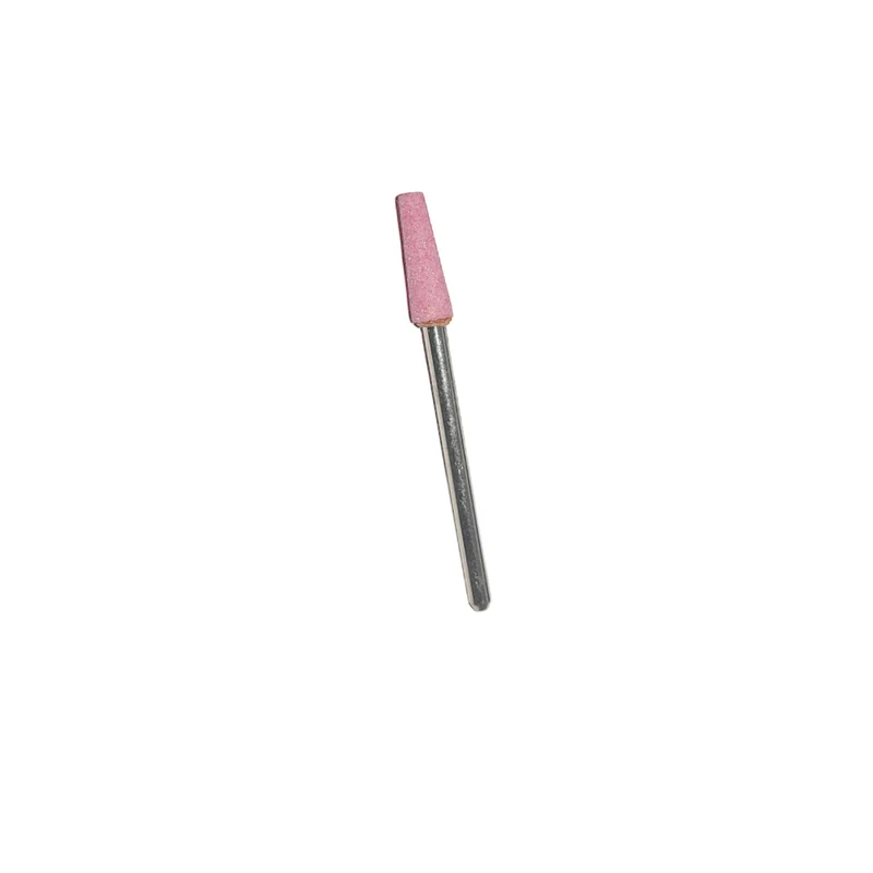 Punta pietra rosa cono abrasivo