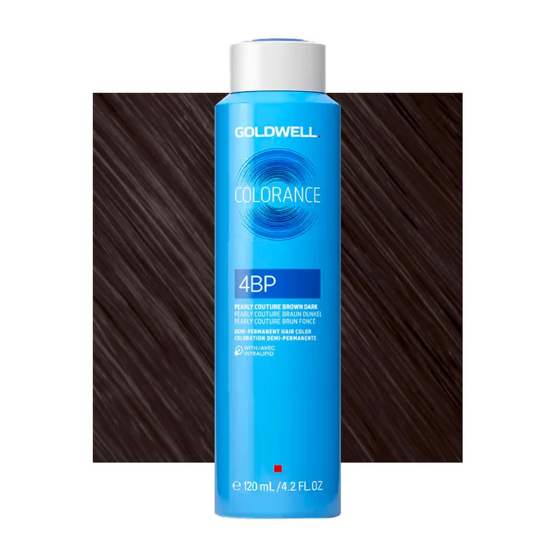 4BP Castano scuro perla couture Goldwell Colorance Cool browns can 120ml