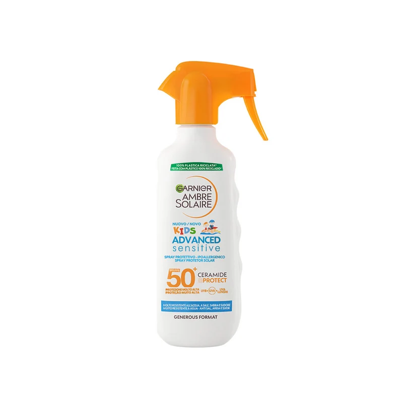 Ambre Solaire Kids Advanced sensitive Spray protettivo SPF50+