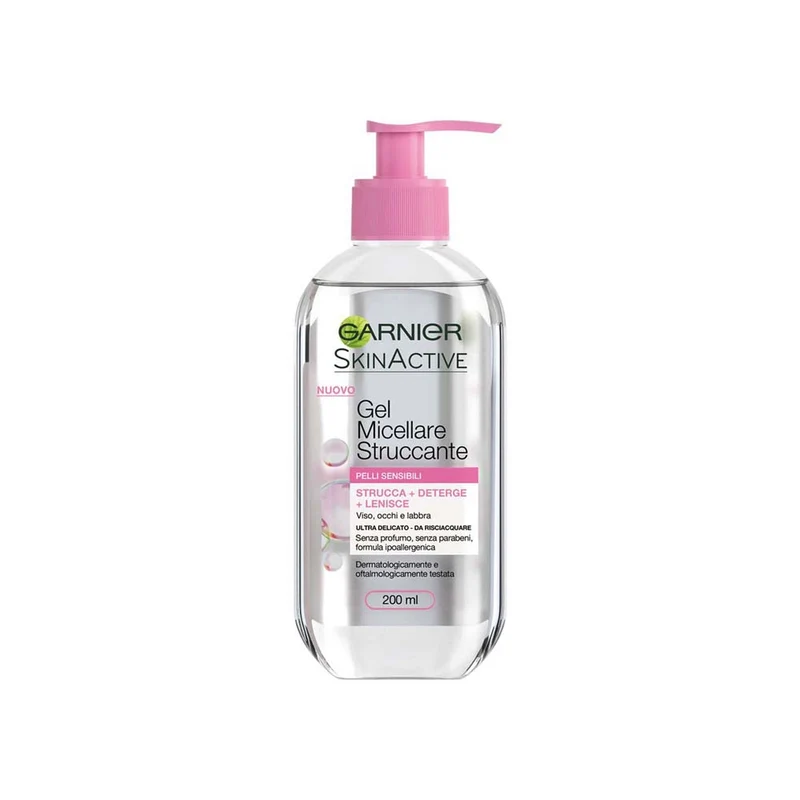 Gel micellare struccante Pelli sensibili