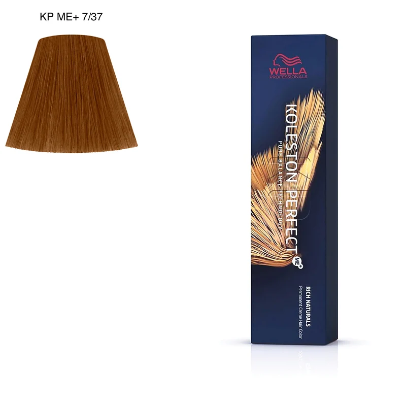 Tintura per capelli Koleston Perfect ME+ 7/37 60 ml Wella