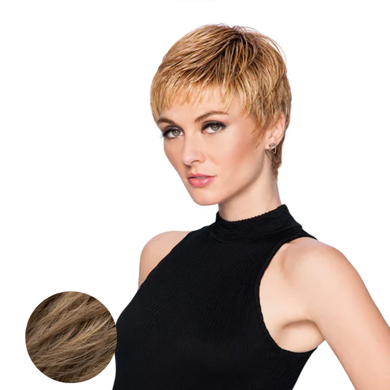 Hairdo Textured Cut Parrucca Biondo Scuro Dorato