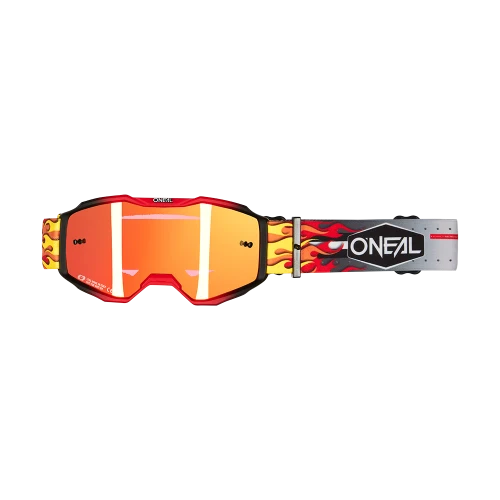 Maschera O'NEAL B-10 HR Junior Multi Visiera Radium Red