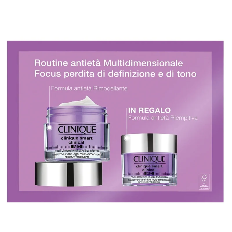Cofanetto Smart Clinical Md - Trattamento Antietà Multidimensionale Rimodellante