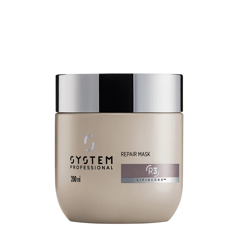 System Professional Repair Mask R3, 200ml - maschera capelli danneggiati