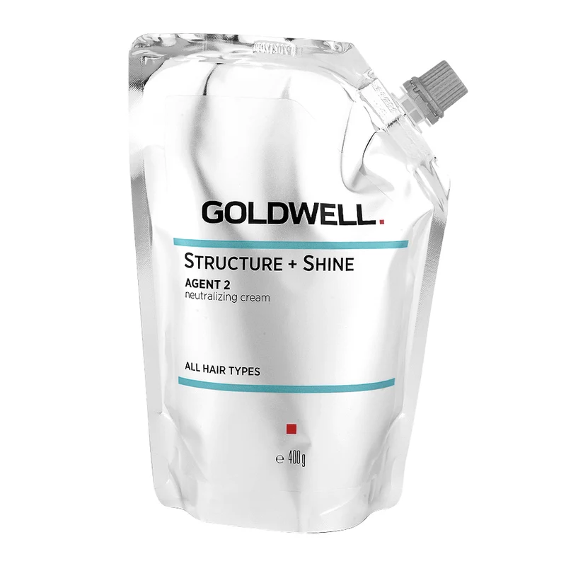 Goldwell Structure + Shine Agent 2 Neutralizing Cream 400gr - stabilizzatore stiratura