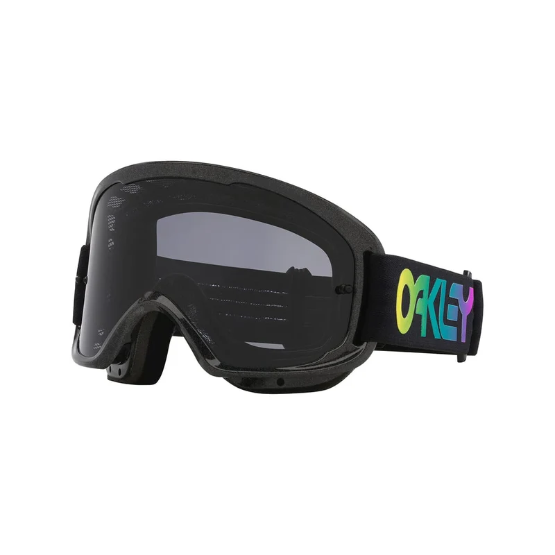 Maschera OAKLEY O Frame Pro 2.0 MTB B1B Galaxy Black Schermo Grigio Scuro OO7117-19