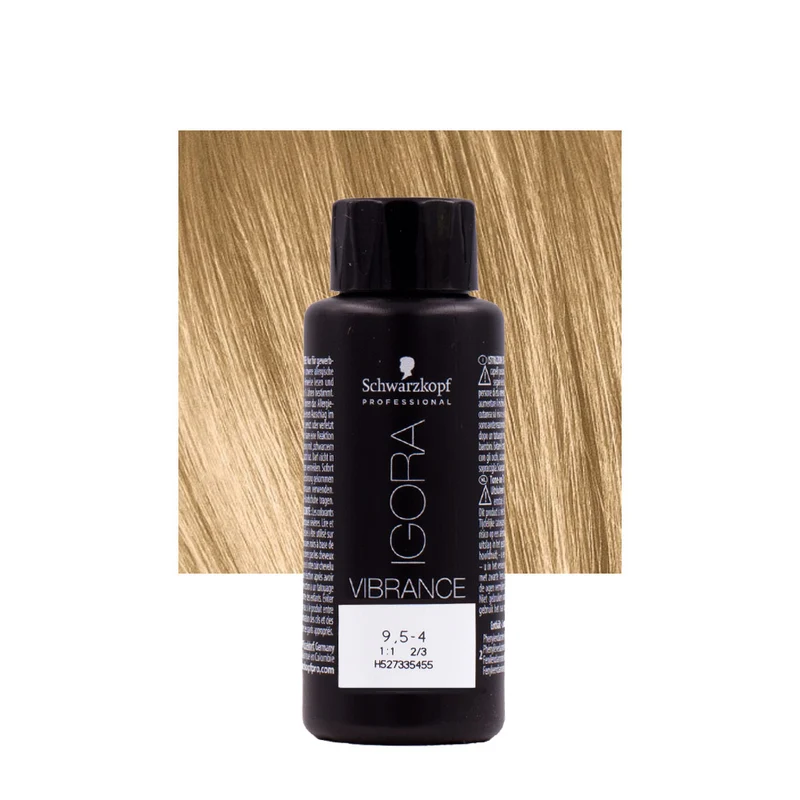 Schwarzkopf Igora Vibrance 9,5-4 Pastello Beige 60ml - colorazione tono su tono