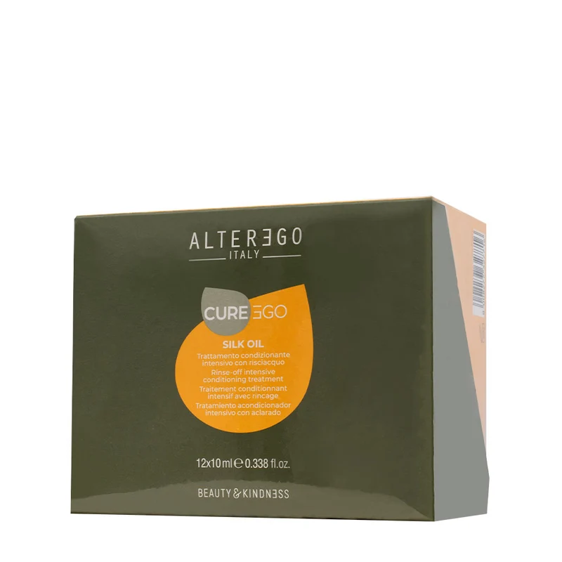 Alterego CurEgo Silk Oil Intensive Lotion 12x10ml - trattamento anti crespo intensivo con risciacquo