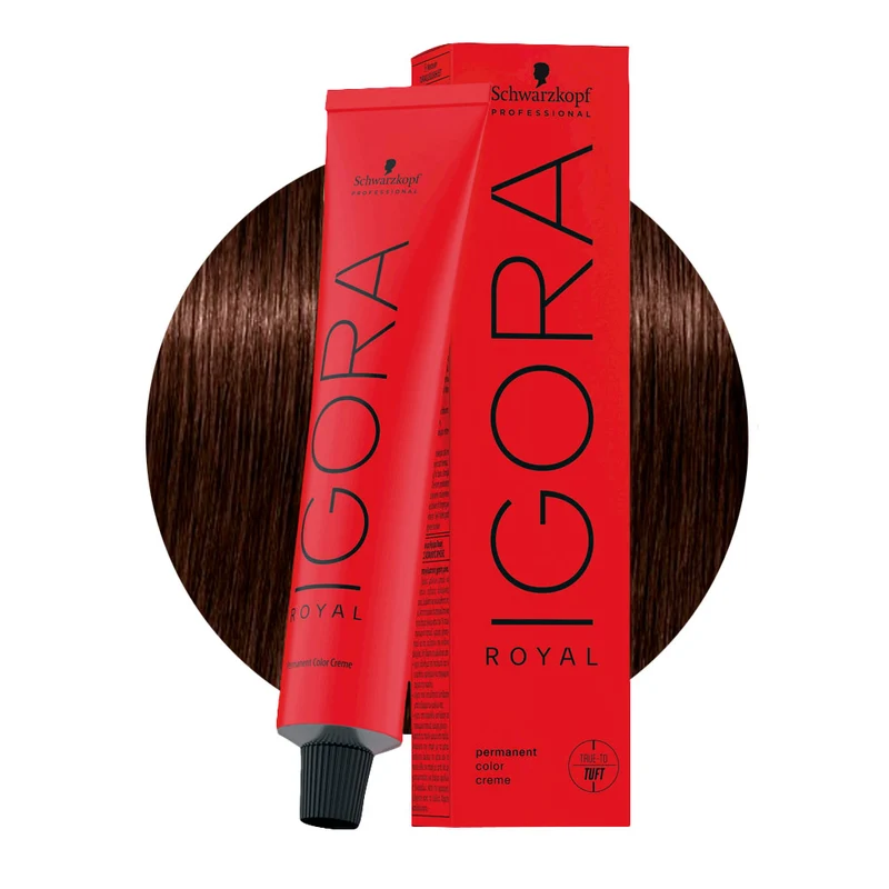 Schwarzkopf Igora Royal 4-68 Castano Medio Cioccolato Rosso 60ml - colorazione permanente