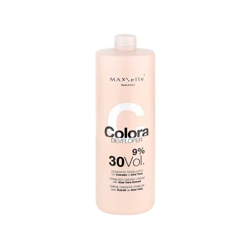 Ossidante in Crema 9% 30 Vol. Colora Developer Maxxelle 1000 ml