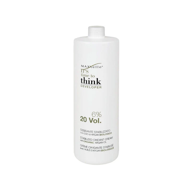 Ossidante in Crema Olio Argan Bio 20 Vol. Think Maxxelle 1000 ml