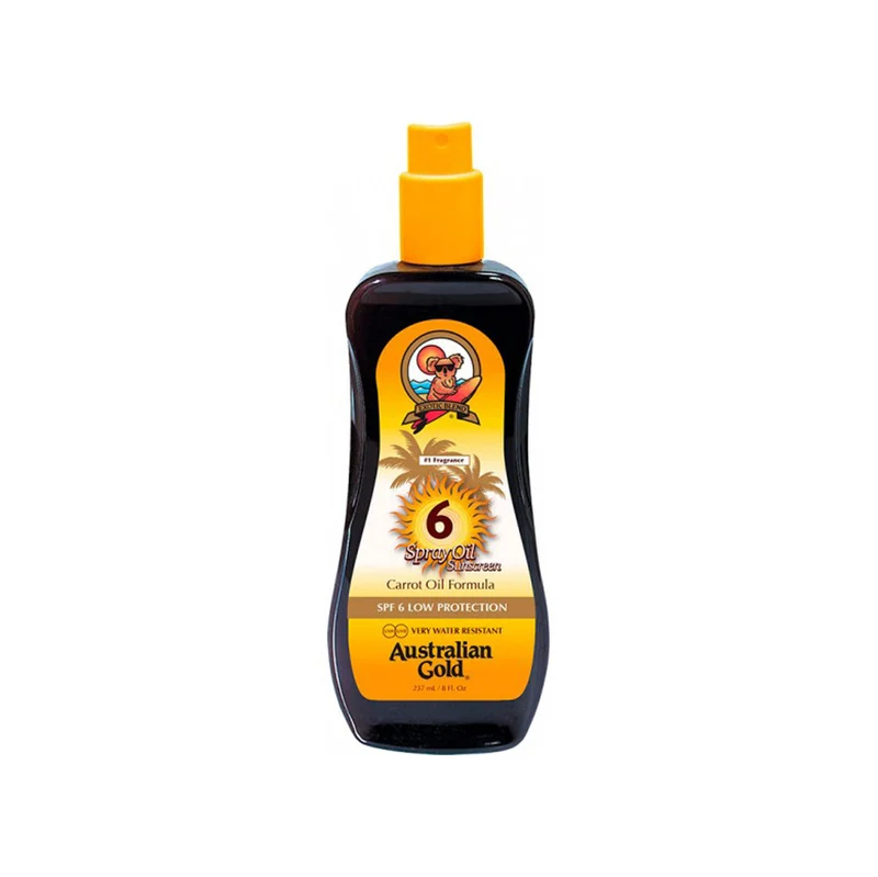 Spray Oil Sunscreen SPF6